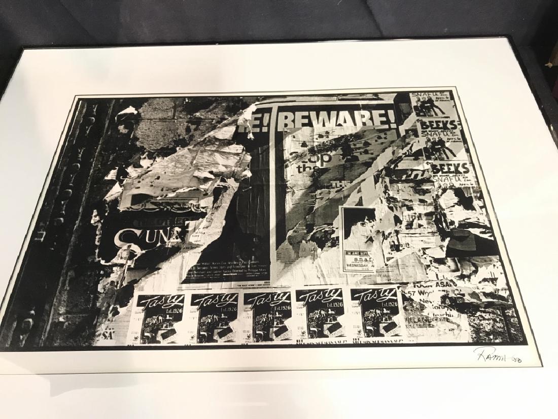 Black and White Poster Print Signed and Framed (1 of 8)