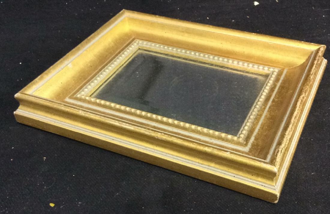 Framed Gold Toned Mirror or Frame (1 of 7)