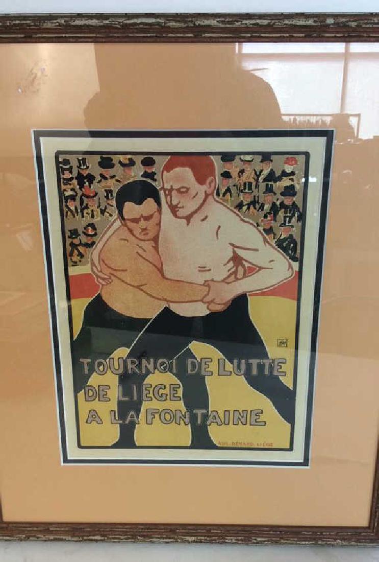 Framed REPRODUCTION french Advertising Poster (1 of 9)