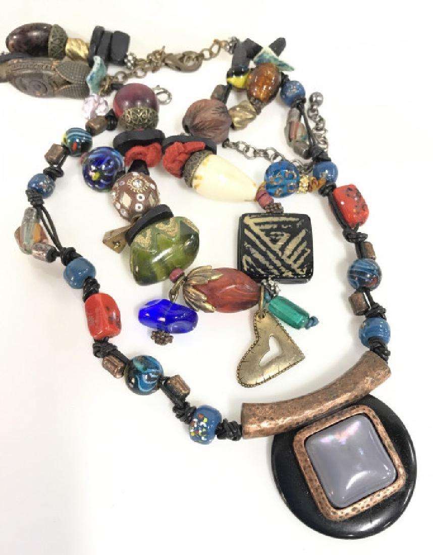 Lot 2 CHICOS Beaded Women's Necklaces (1 of 8)