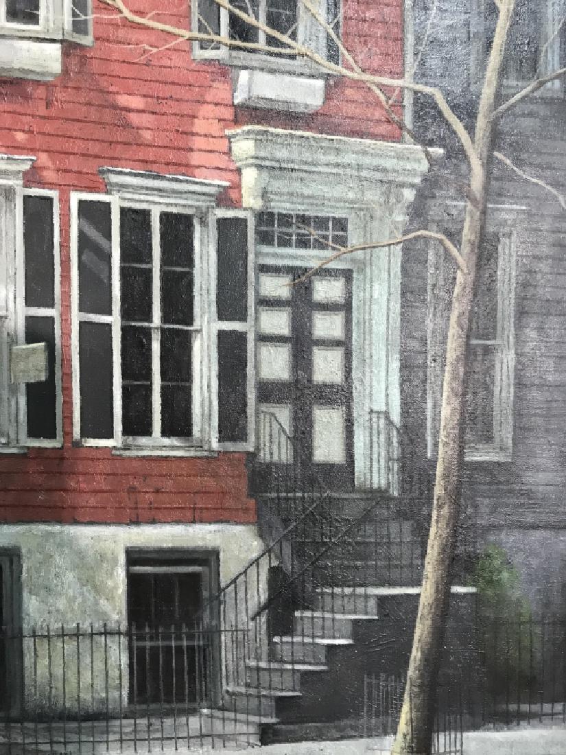 Arthur MacLean Canvas Painting Front Stoop (1 of 7)