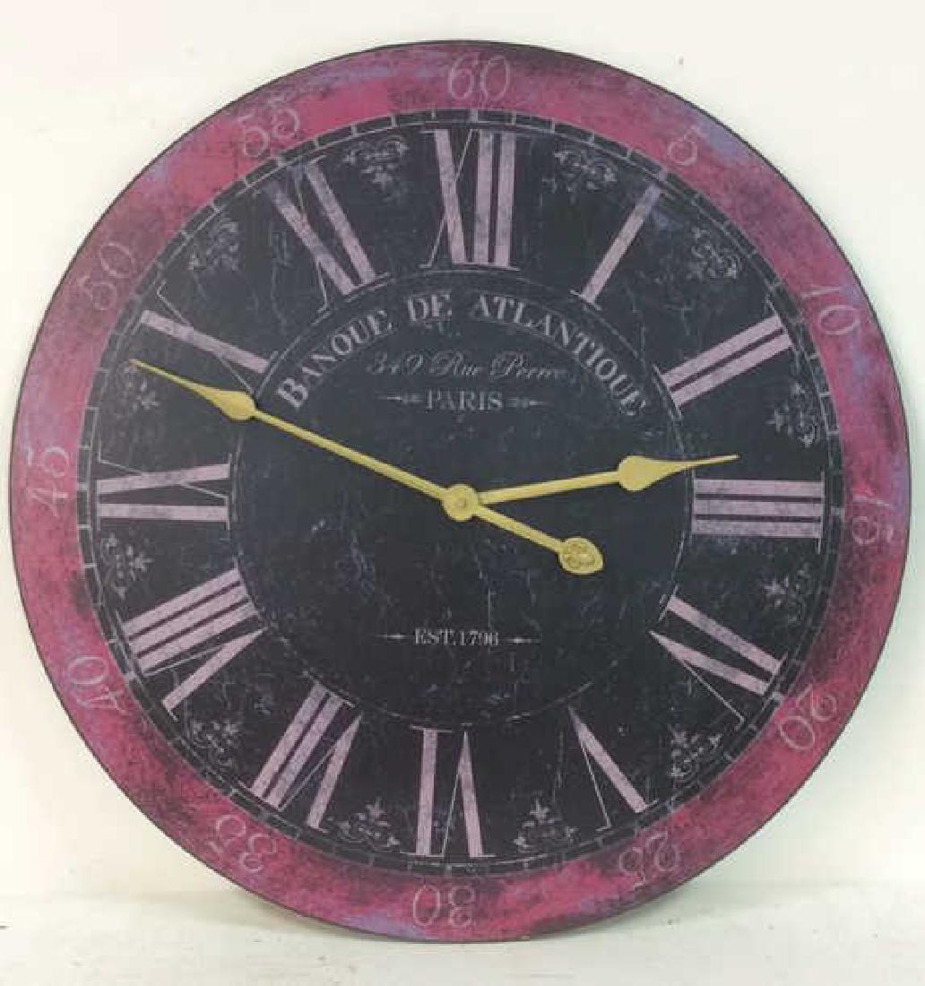 VIP INTERNATIONAL Purple tone Wall Clock (1 of 8)
