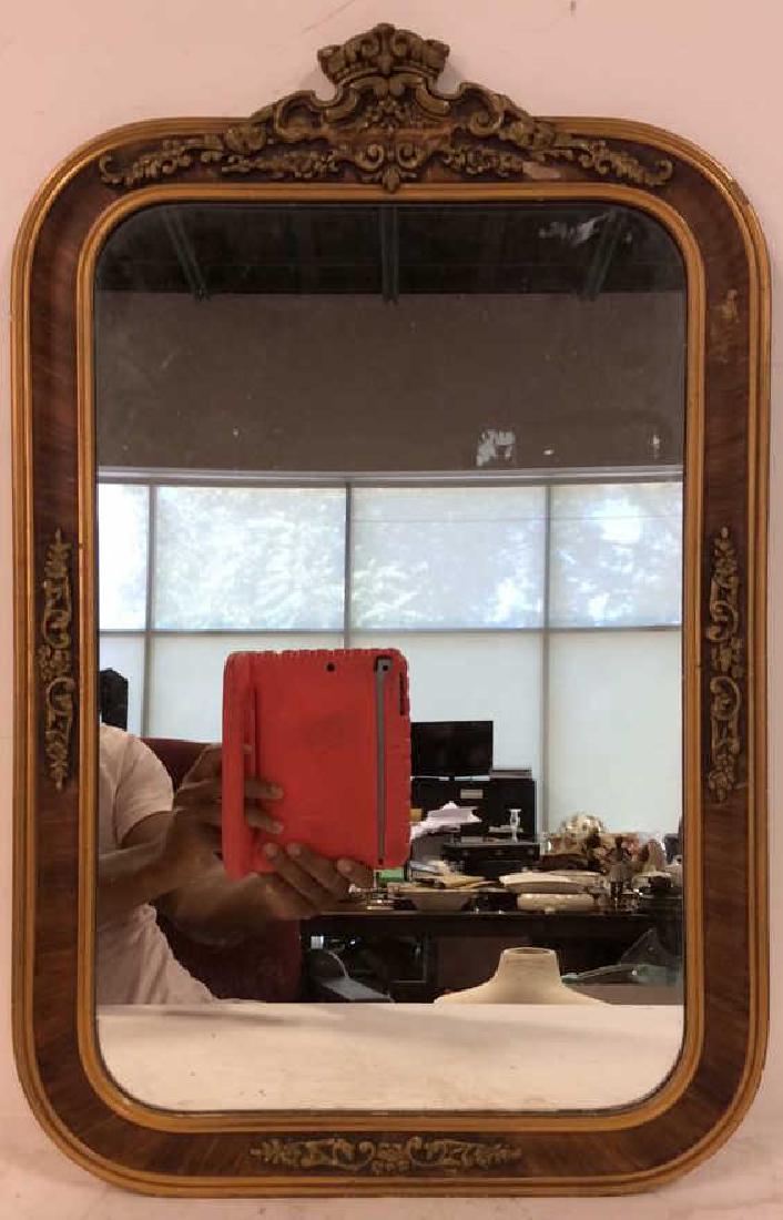 Wooden Framed Wall Mirror With Royal Design (1 of 8)