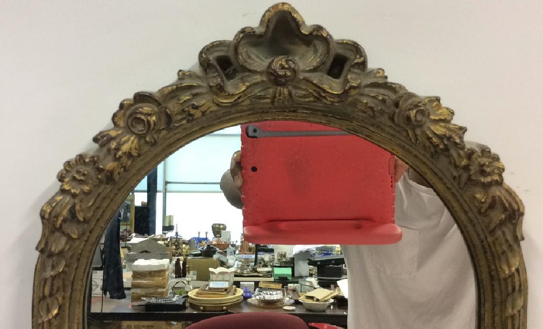 Gold Toned Framed Wall Mirror (1 of 8)