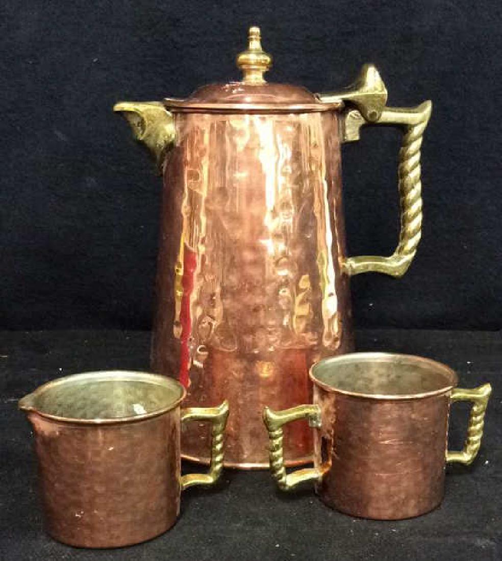 Set3 Vintage COLONIAL VIRGINIA Copper Coffee Set Jul 18, 2018 The