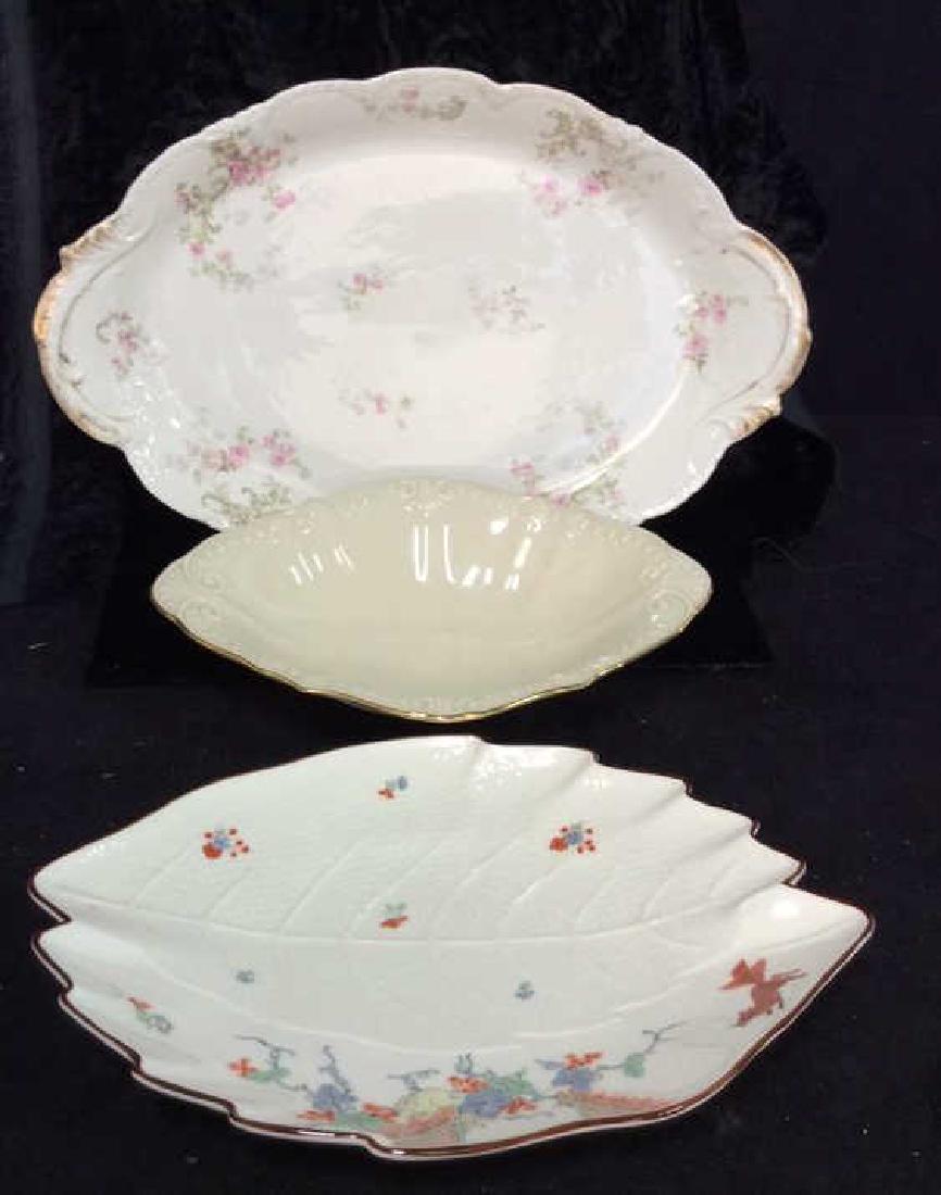 Lot 3 LENOX & LIMOGE Serving Display Platters (1 of 11)