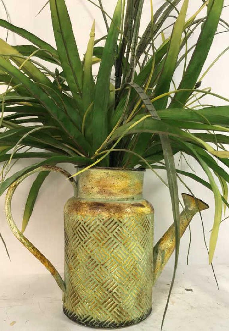 Watering Can Faux Plant Decorative Piece (1 of 8)