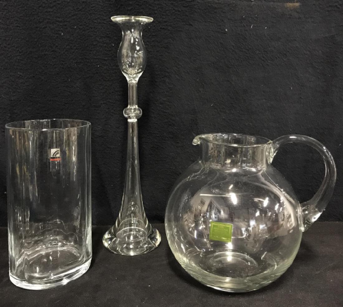 Lot 3 Crystal Glass Table Top Accessories (1 of 6)