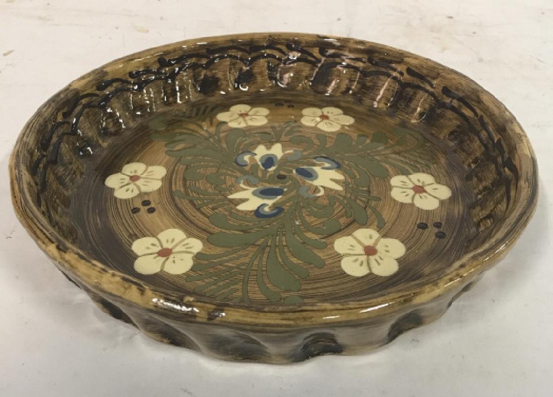 LUDWIG SOUFFLENHEIM Ceramic Floral Plate (1 of 8)