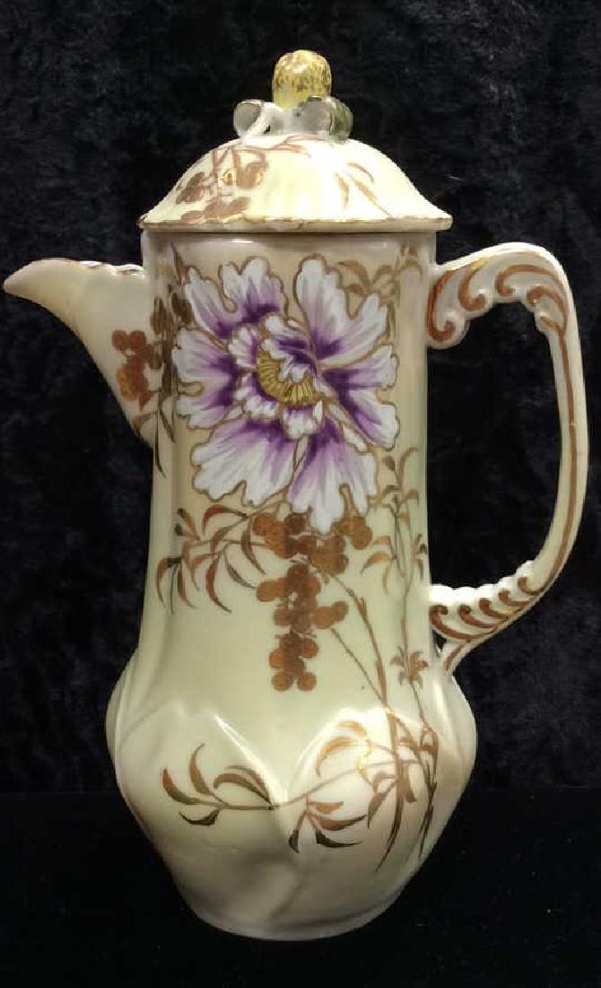 Fine China Floral Painted Jug Pot (1 of 10)