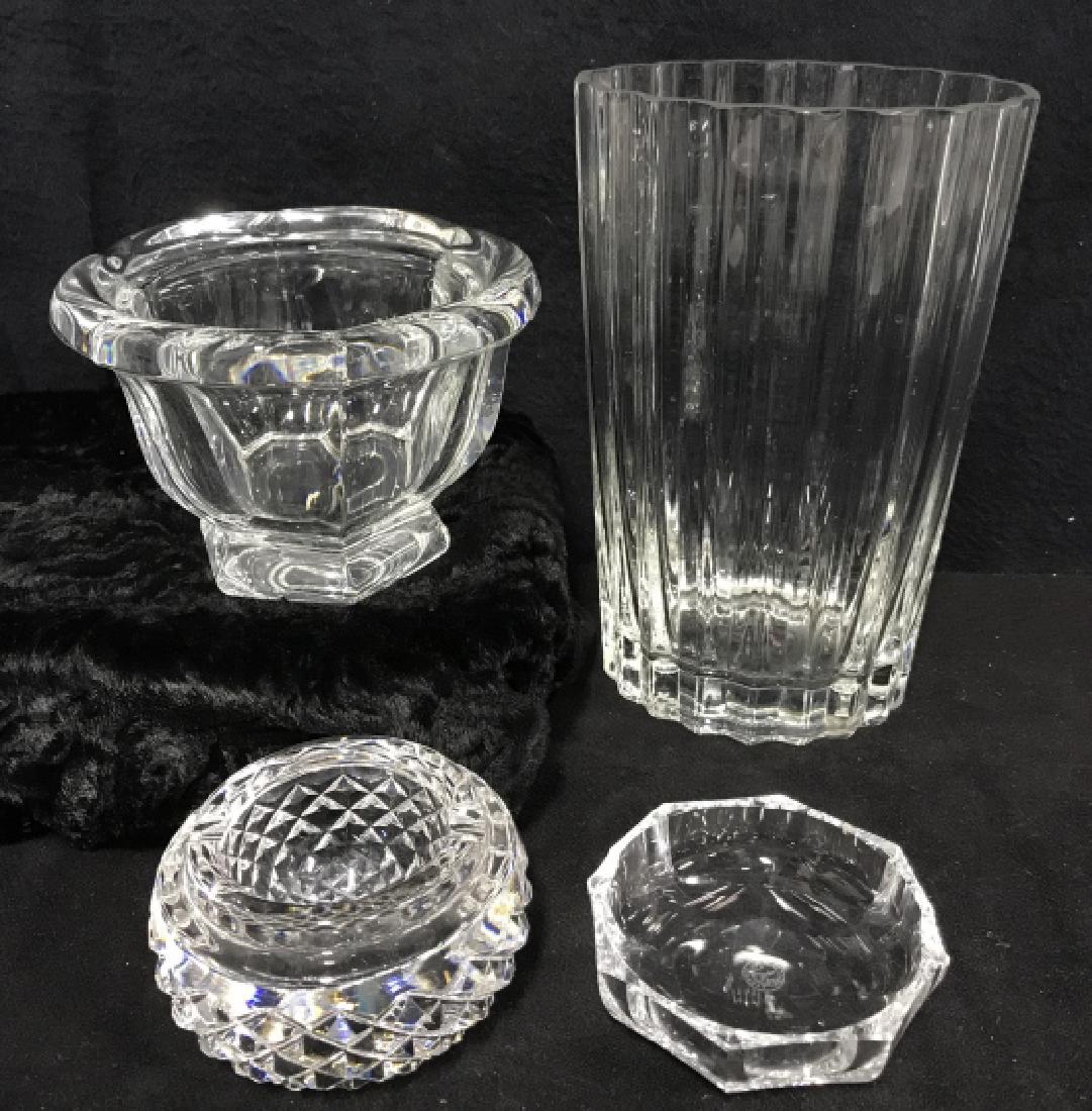 Lot 4 Mixed Baccarat Waterford Vera Wang Crystal (1 of 8)