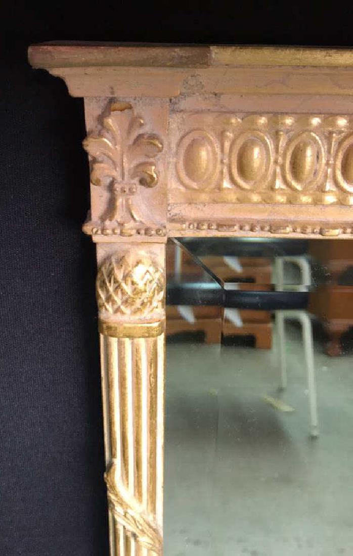 Gold Toned Frame Beveled Mirror (1 of 8)