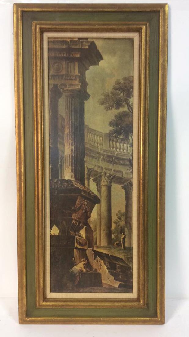 Framed Architectural Art Print On Board (1 of 10)