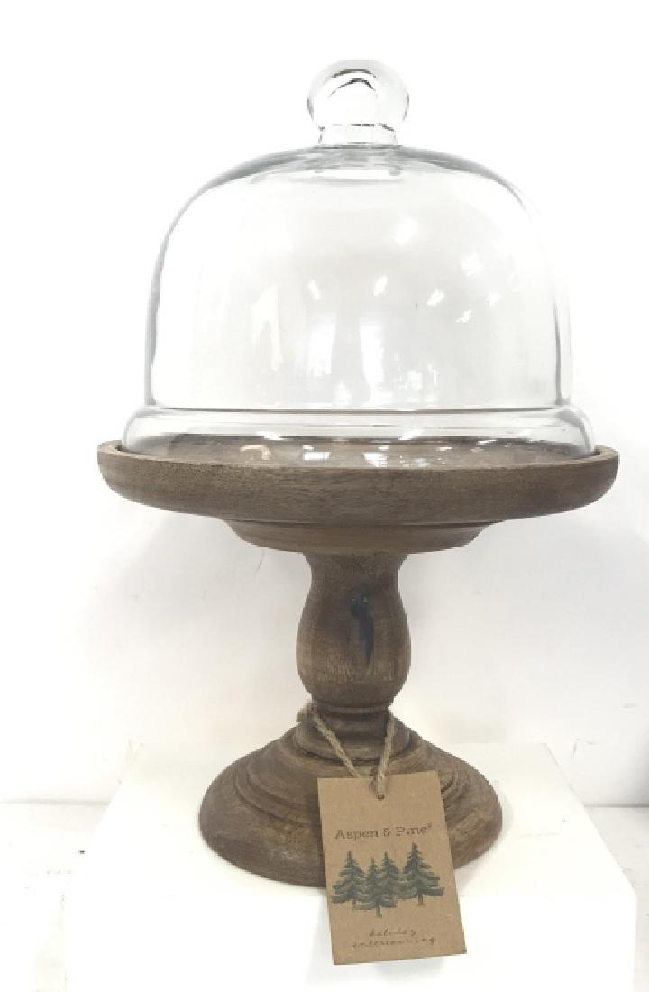 ASPEN AND PINE Cake Plate with Glass Dome (1 of 7)
