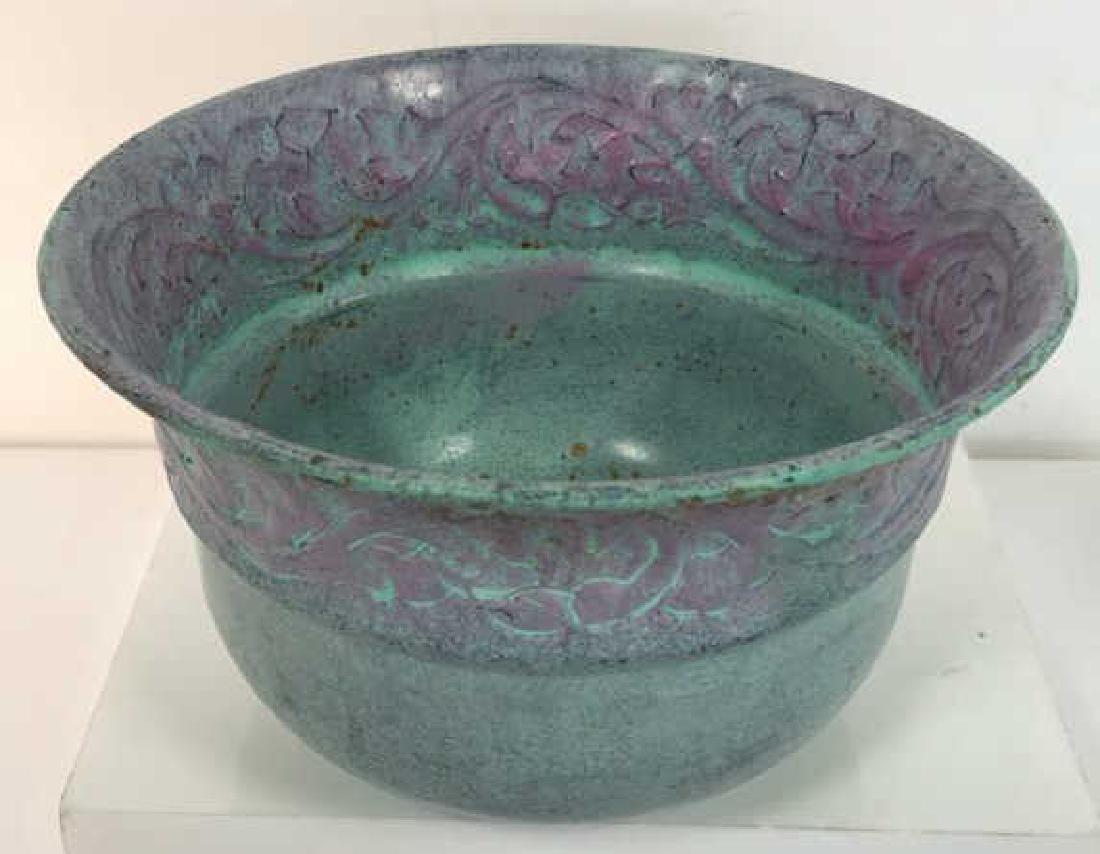 Aqua Purple Metal Vessel (1 of 6)