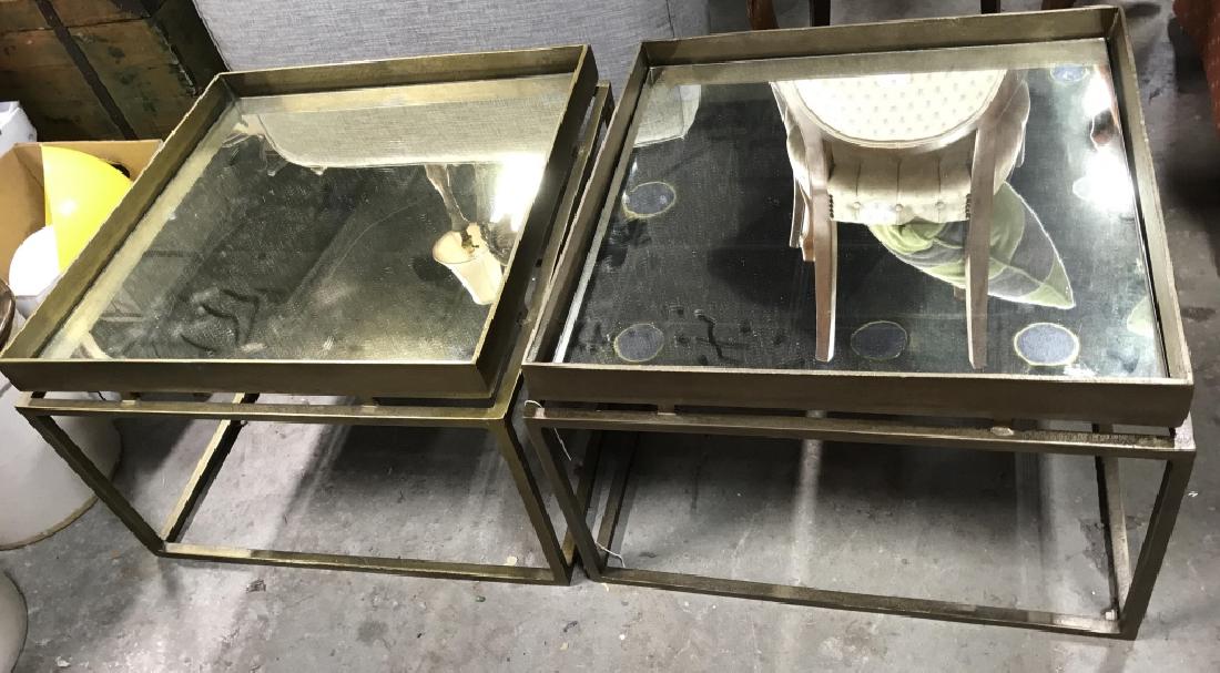 Pair COUNTRY WILLOW Neo Bunching Side Tables (1 of 8)