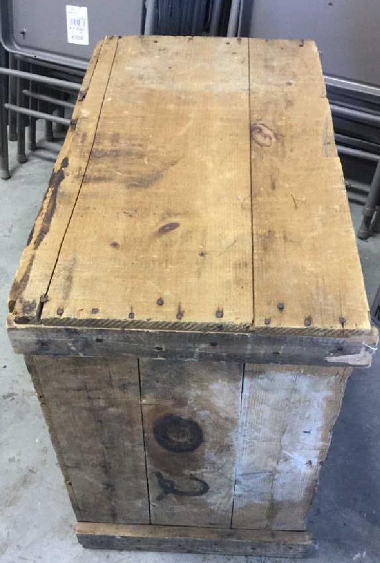 Vintage Large Handcrafted Wooden Fruit Box (1 of 10)