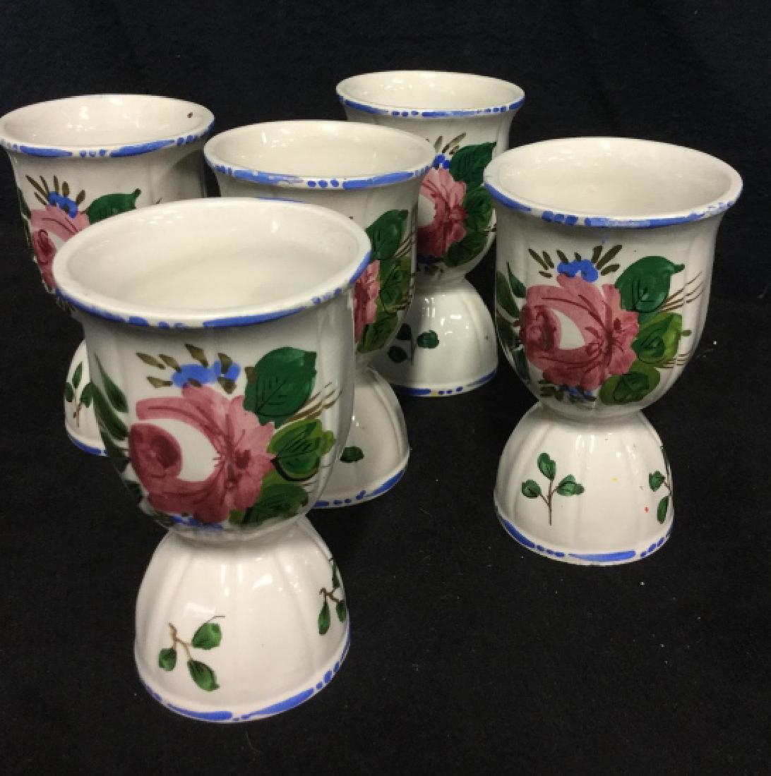 Set of Italian Hand Painted Cups (1 of 7)