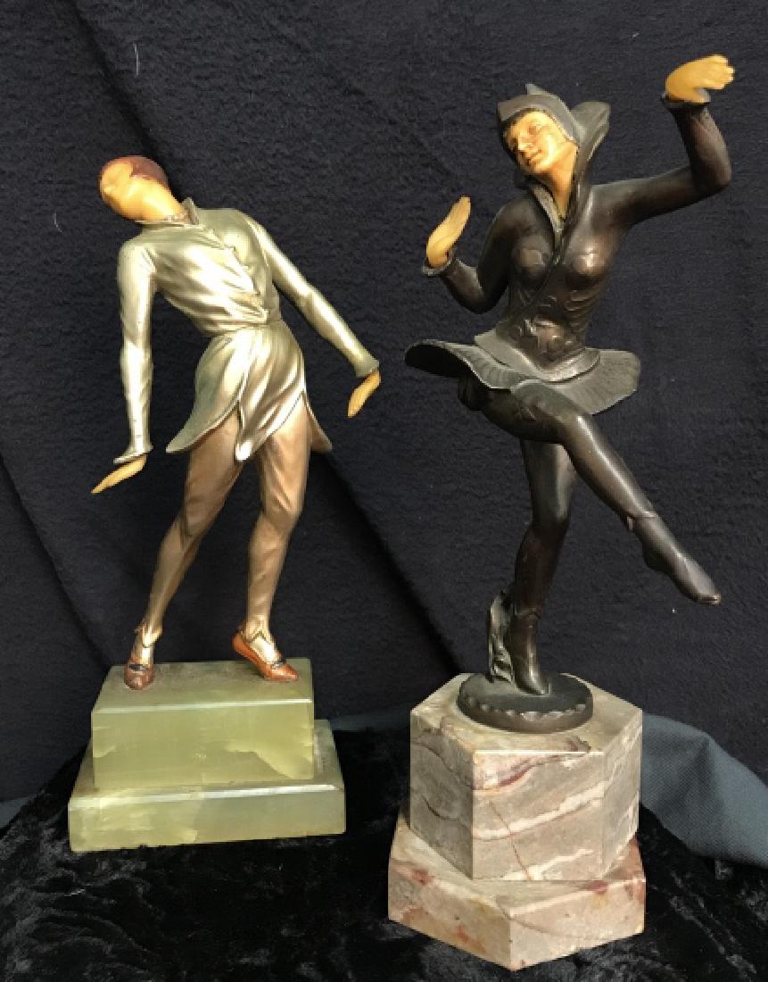 German Art Deco Dancing Figurals Vintage (1 of 18)