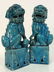Vintage/Antique Pair Ceramic Foo Dogs
