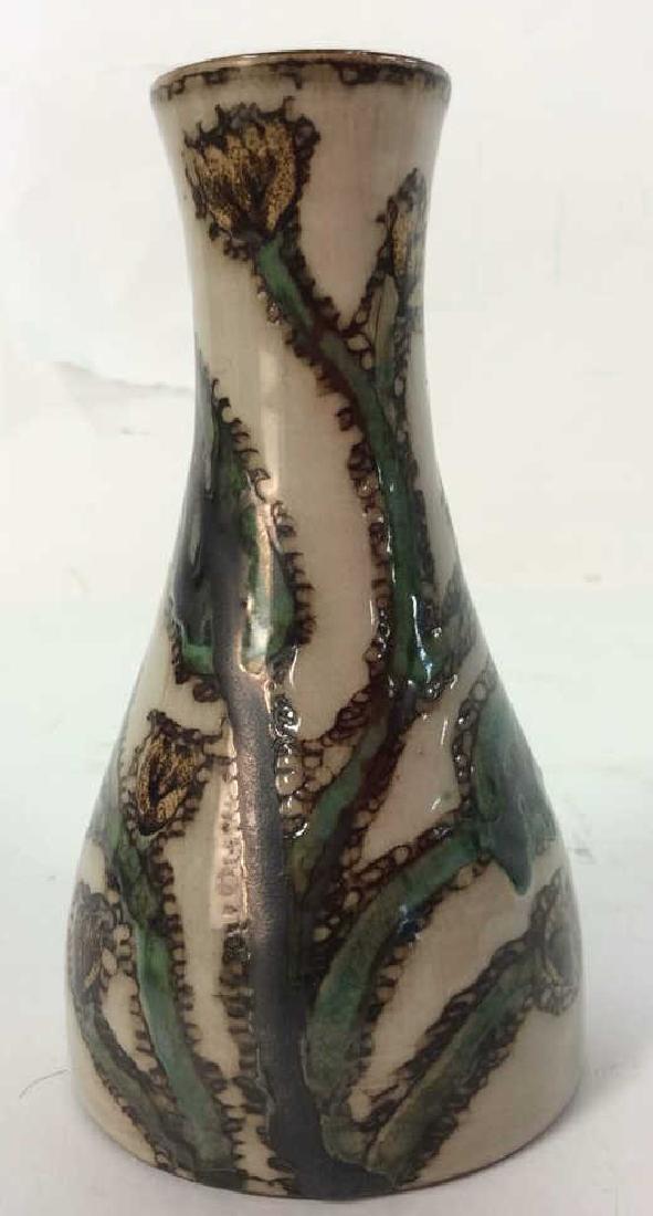 Mid Century Danish Painted Signed Vase C.1950 (1 of 10)