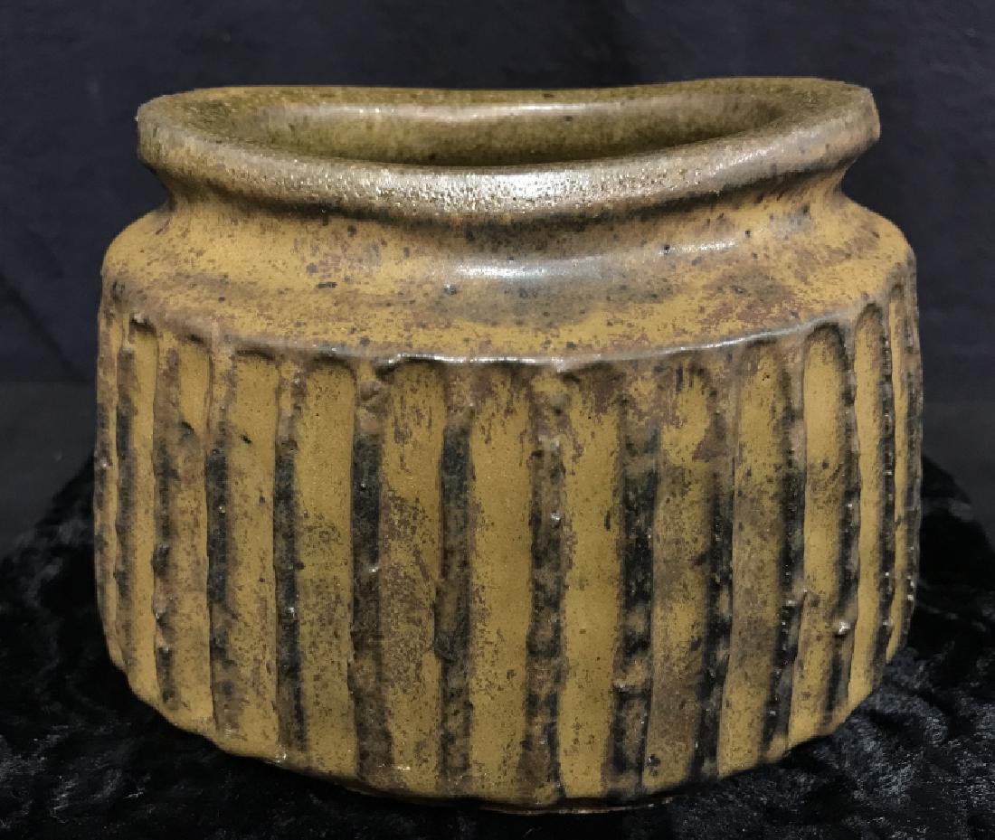 Mid Century Hand Formed 1960’s Studio Pottery Vase (1 of 9)