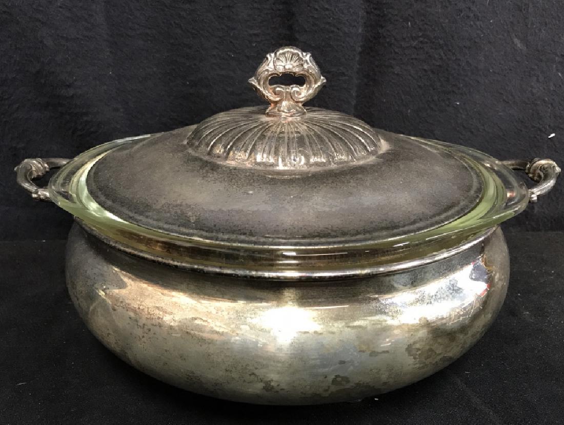 Vintage Crosby Silver Plated Serving Dish (1 of 9)