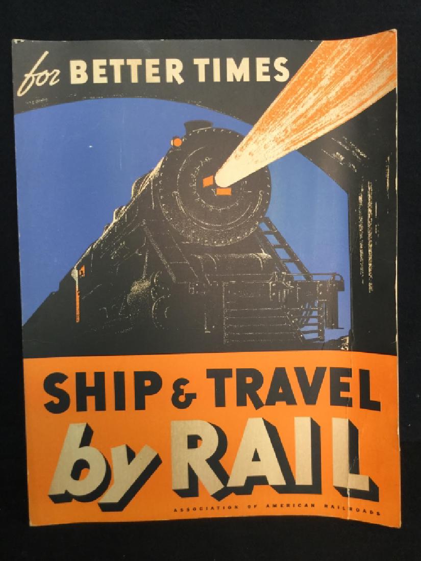 Lot 3 Vintage Railway Posters (1 of 10)