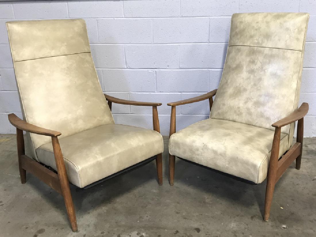 Pair MILO BAUGHMAN for JAMES INC Lounge Chairs (1 of 17)