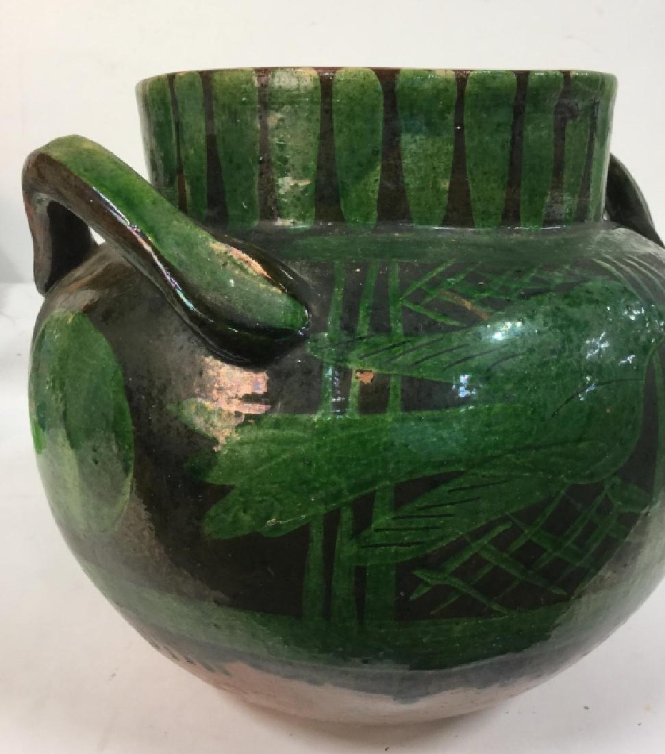 Hand Painted Ceramic Jug Handled Vase (1 of 9)