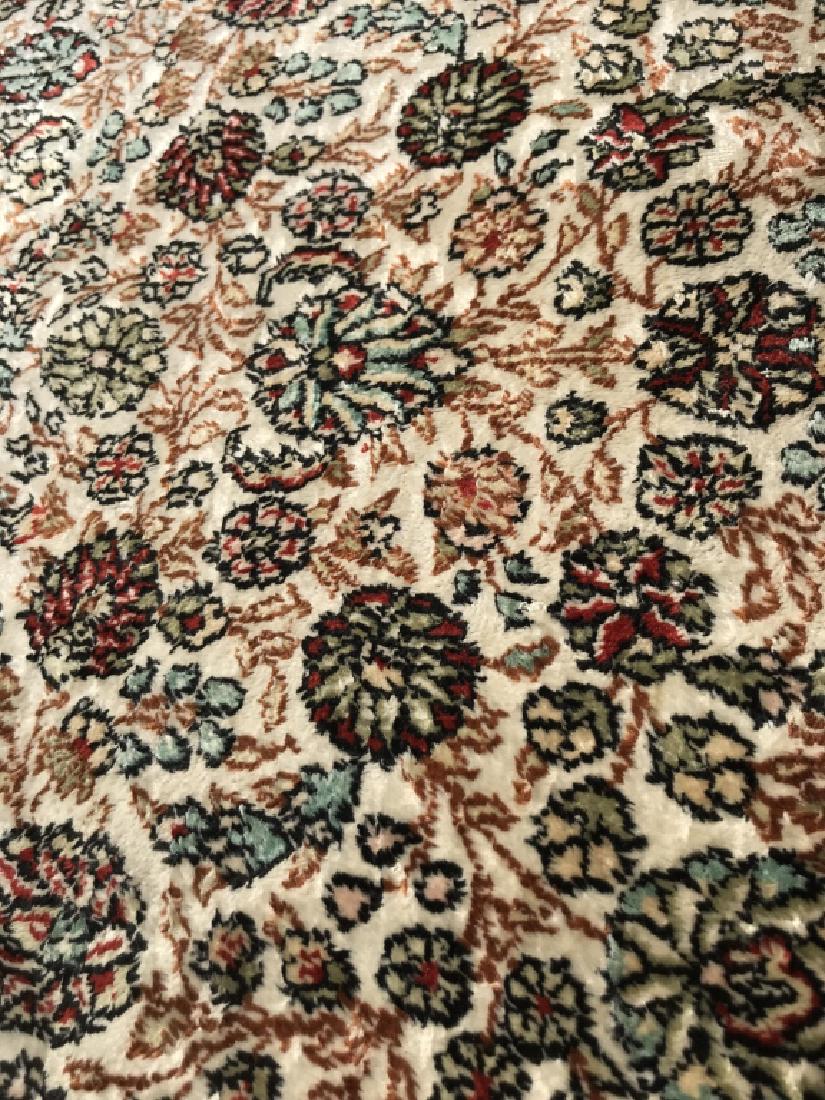 Vintage Handmade Silk Chinese Carpet (1 of 10)