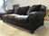 Lot 5 RALPH LAUREN Brown Leather Sofa & Pillows - 2