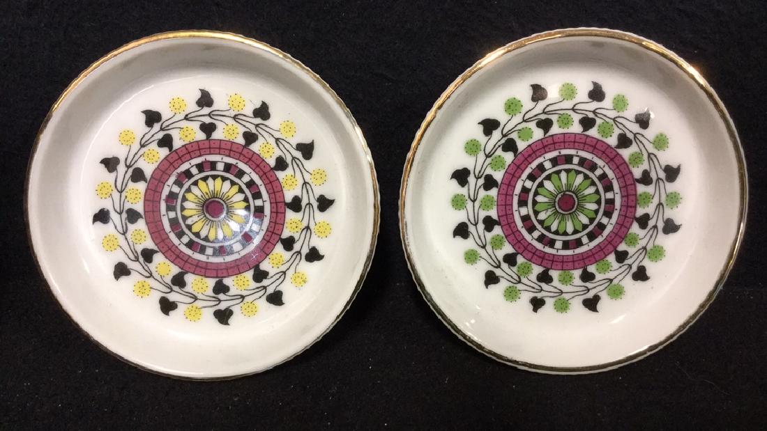 Lot 7 Vintage Japanese Porcelain Ceramic Coasters (1 of 8)