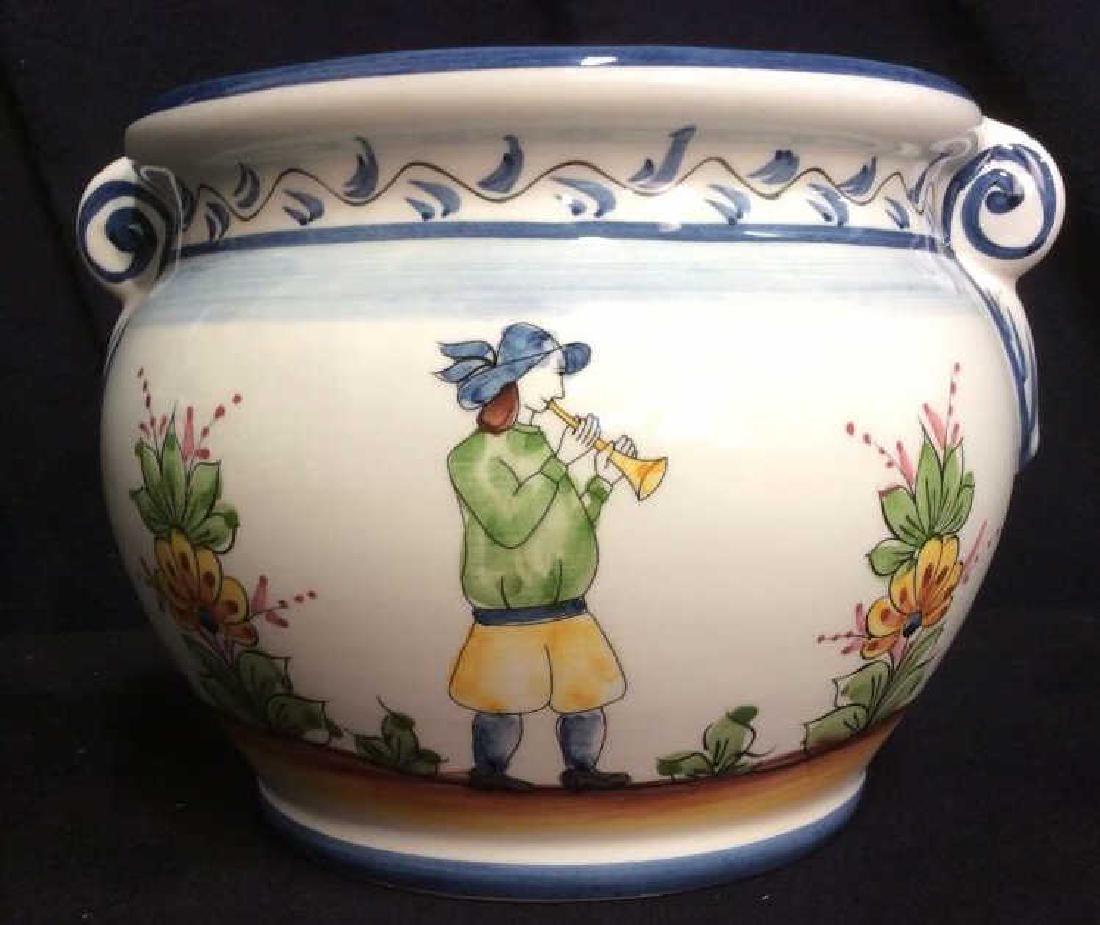 Peint a La Main Jay Wilfred Ceramic Pot (1 of 7)