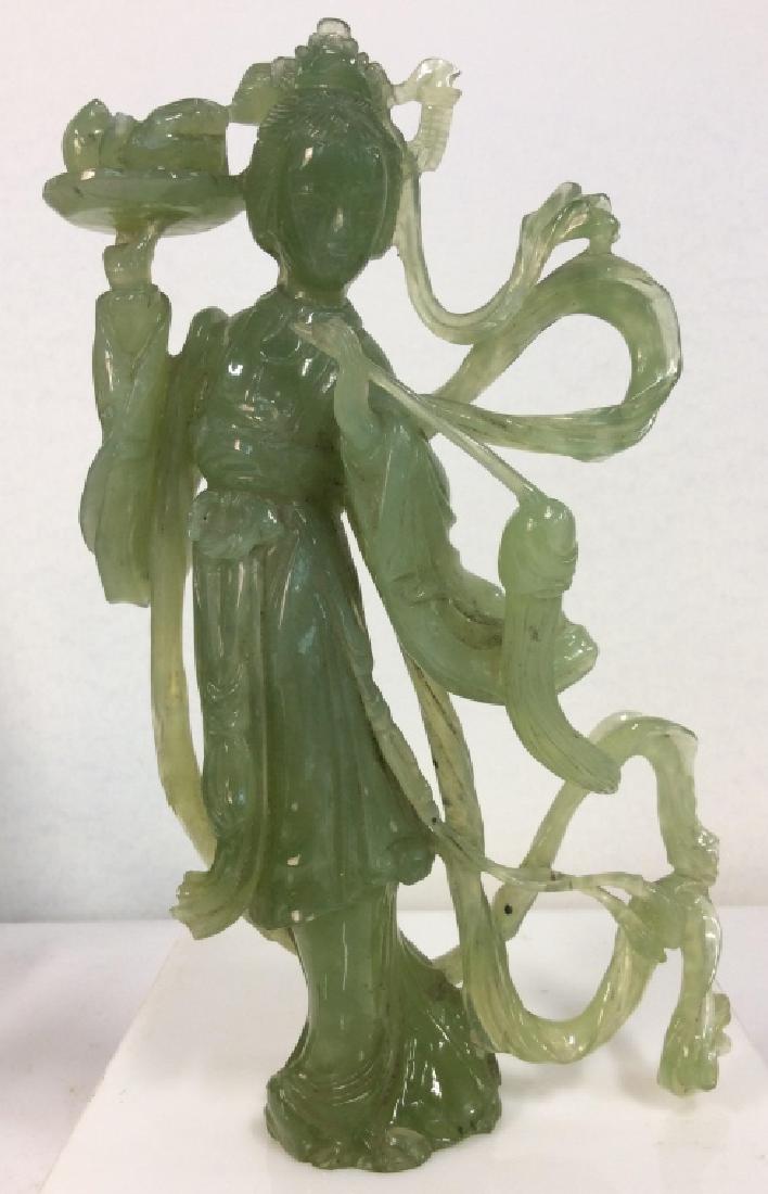 Vintage Asian Carved Natural Stone Figure (1 of 11)