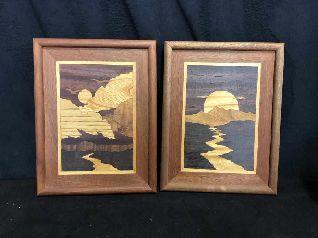 Pr Hudson River Inlay Wood Art Moon and Clouds (1 of 9)