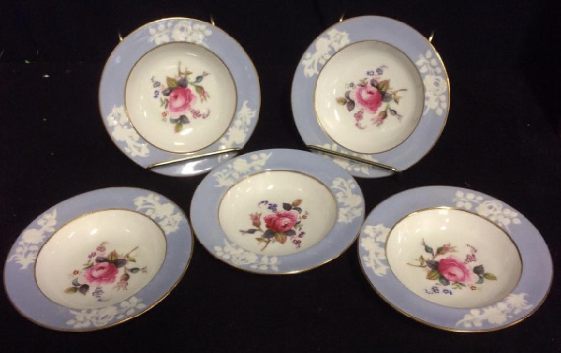 Set 5 England Copeland Porcelain Plates (1 of 7)