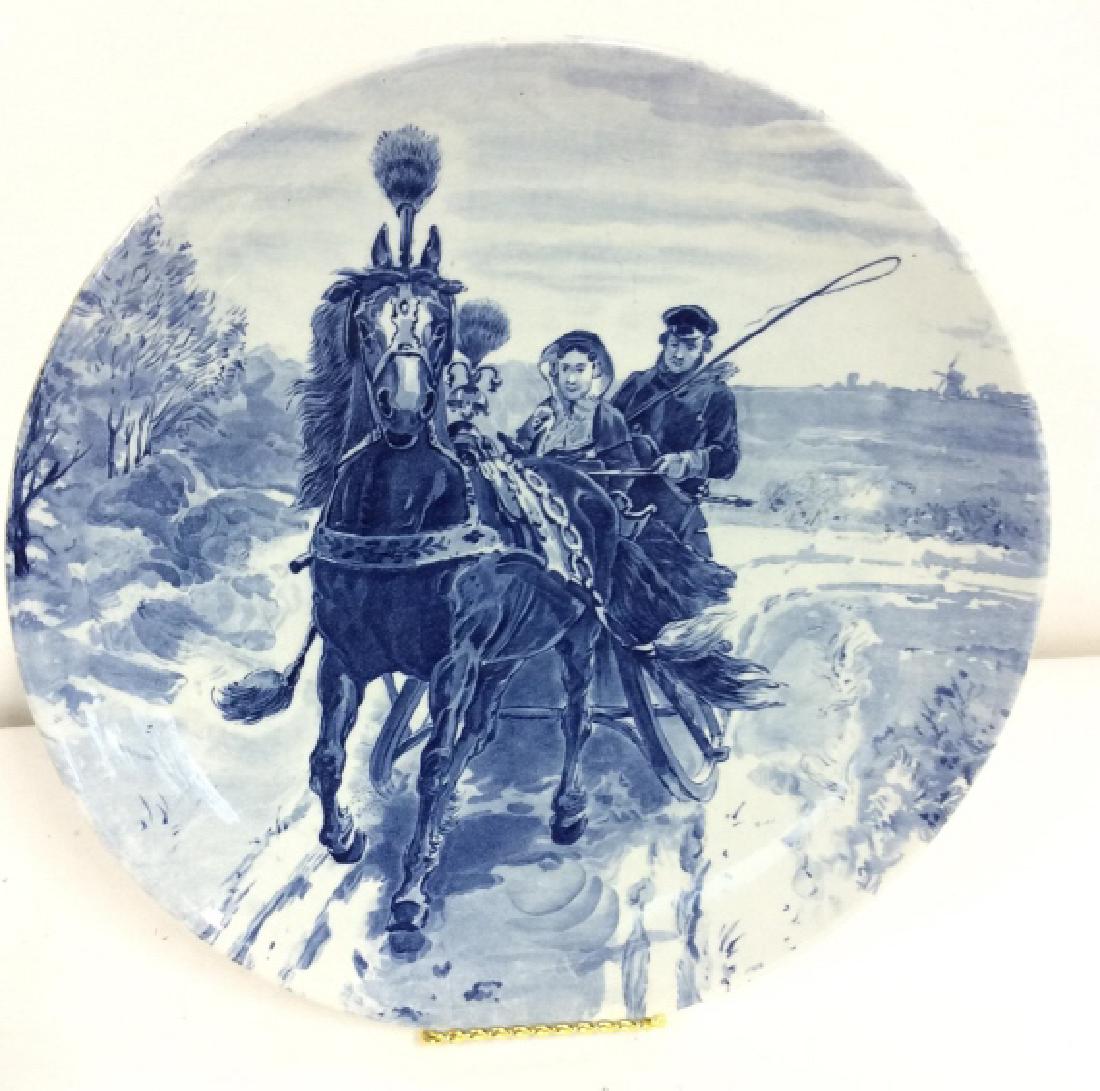 DELFT Charger Large Decorative Serving Platter (1 of 8)