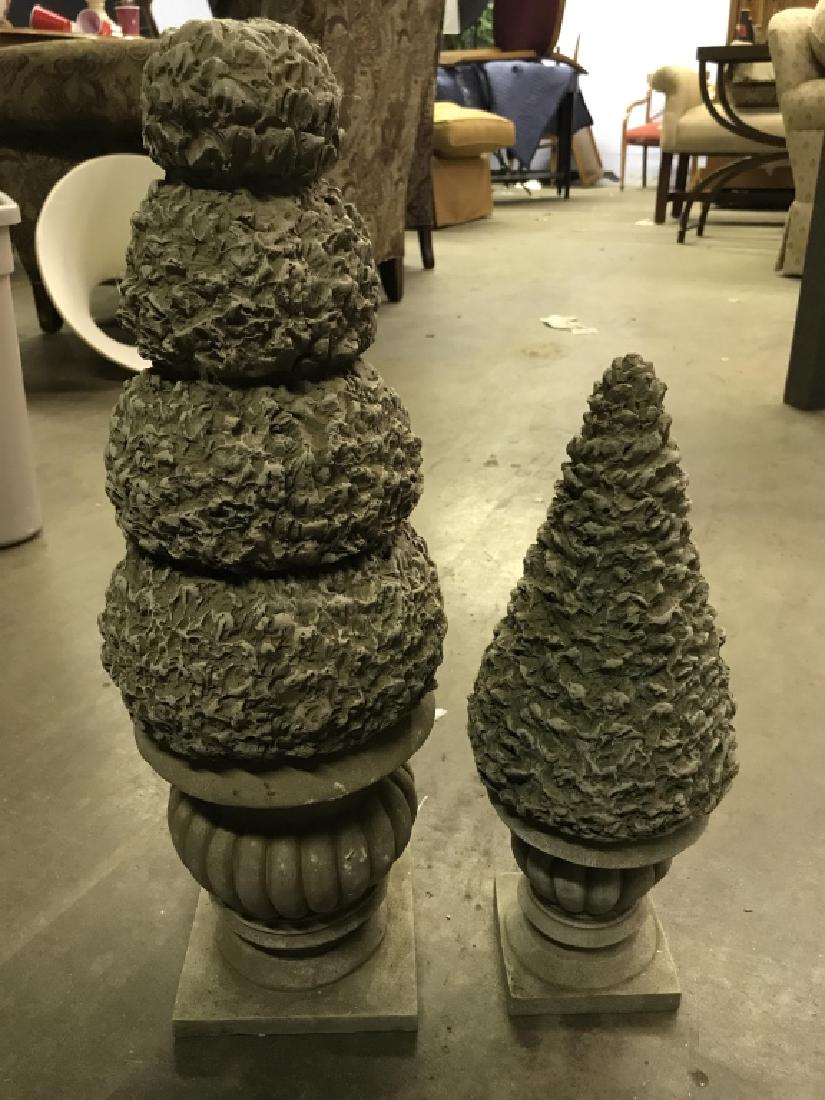 Lot 2 Composite Lawn Ornaments, Garden Statuary (1 of 8)