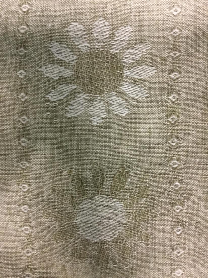 DANSK Linen Woven Placemats: Placemat designed by Ritva Puotila 100% linen woven in Finland. DANSK. Assorted colors and designs, tones include beige, blue, red and purple tones. Measure approx. 5 inches by 12 inches.