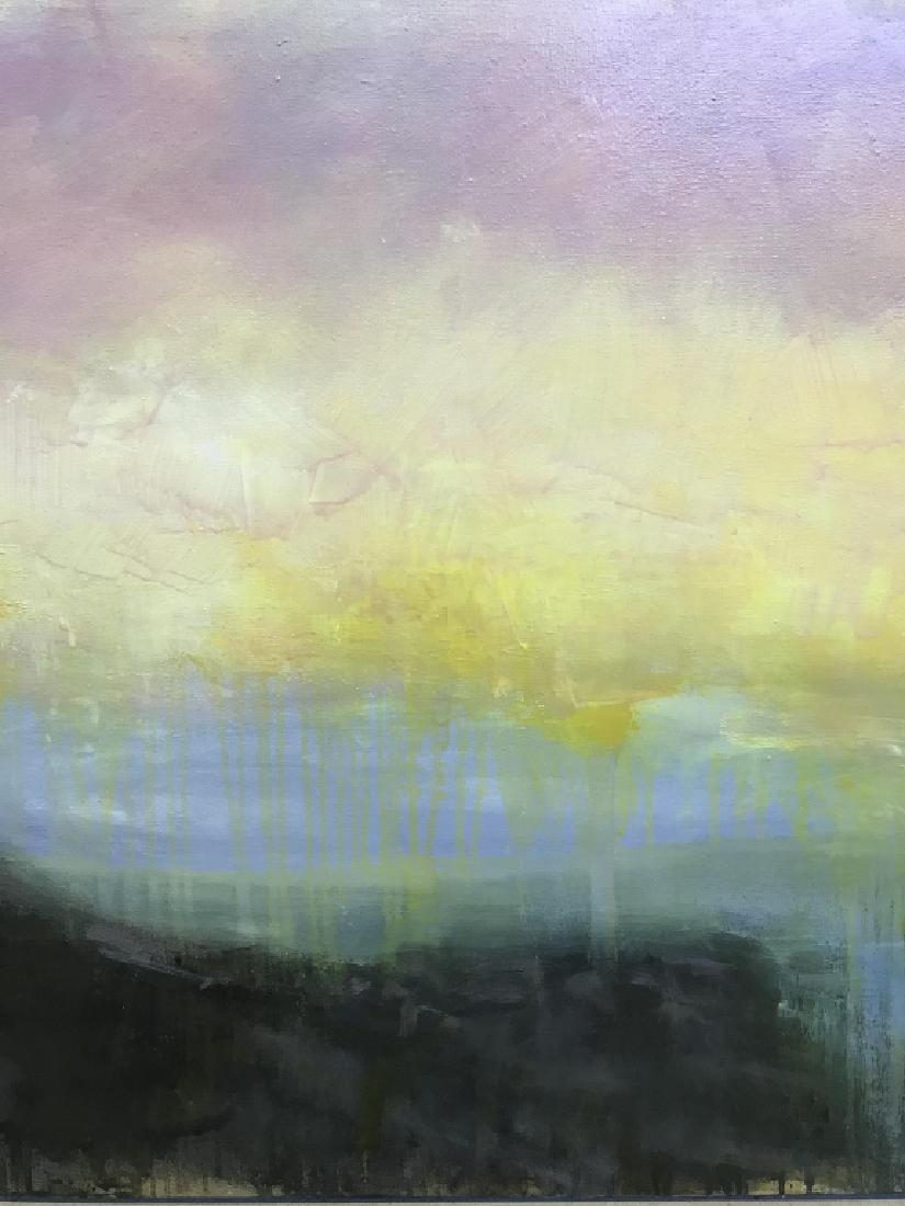 Multi Toned Abstract Painting on Canvas (1 of 10)