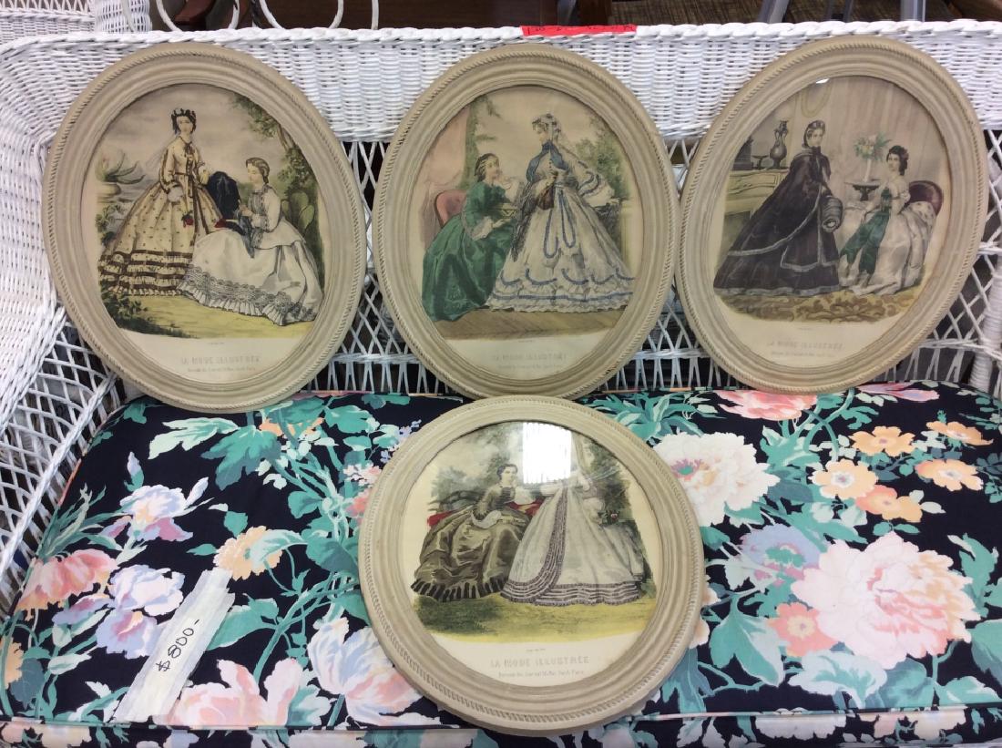 Lot 4 Antique 19th Century La Mode Illustree (1 of 8)