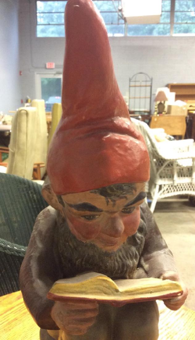 Original HEISSNER Bookworm Ceramic Garden Gnome (1 of 9)