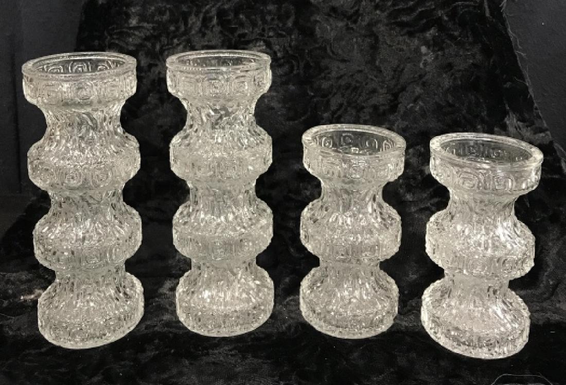 Group Lot Bubble Glass Vases Vessels (1 of 10)