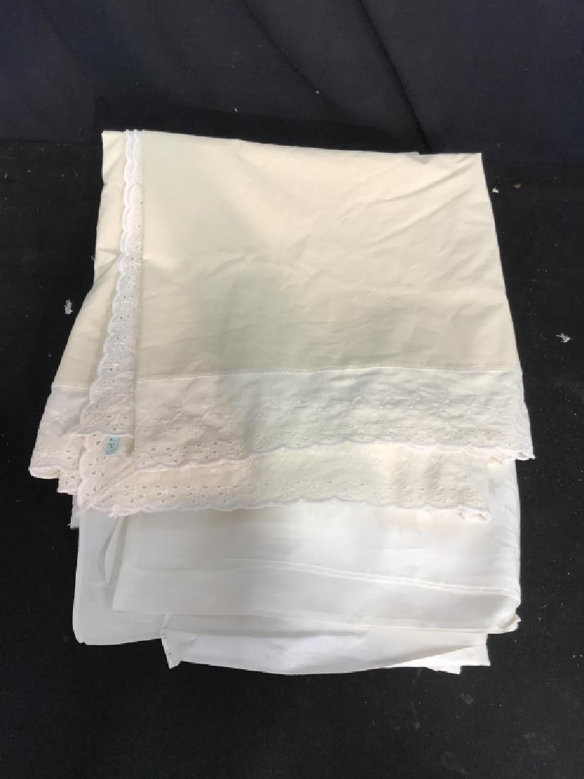 Group Lot 2 VIntage Pressed Table Cloths (1 of 4)