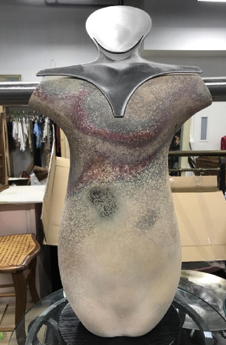 Ceramic Metal & Wooden Sculpture (1 of 8)