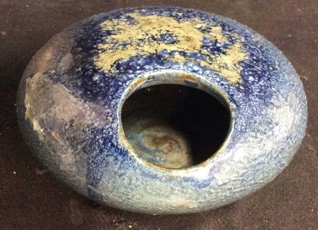 Blue Arts and Crafts Ceramic Vessel (1 of 9)