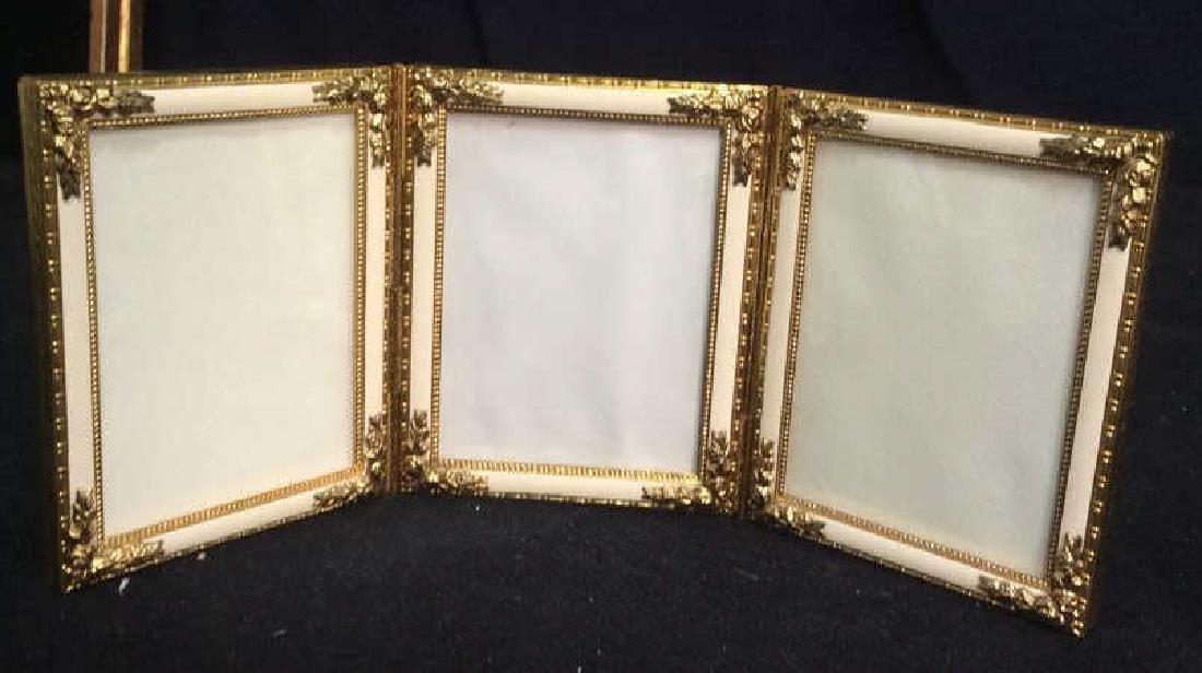 Vintage Triple Folding Photo frame (1 of 6)