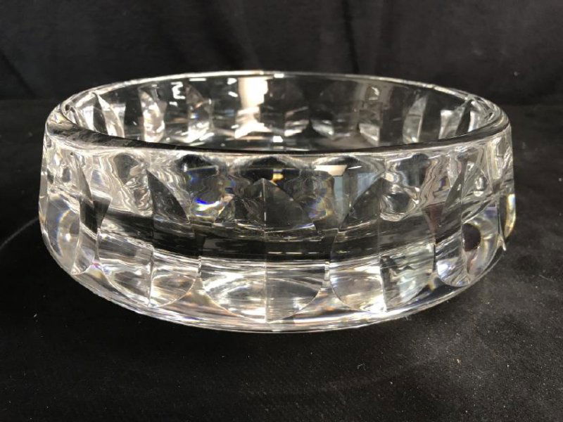 OREFFORS Signed Cut Crystal Bowl (1 of 7)