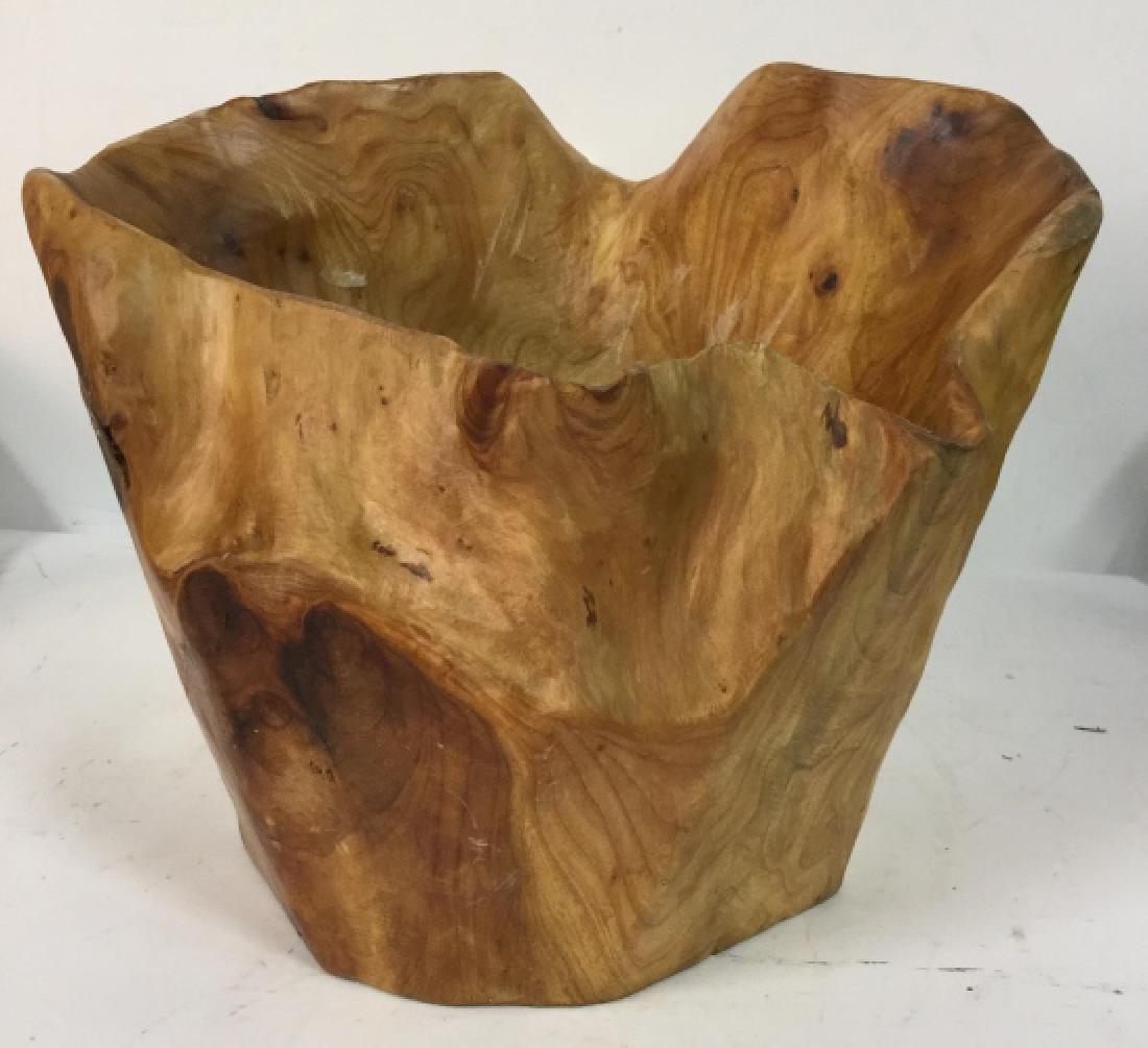 Organic Free Form Wood Sculpted Bowl (1 of 9)